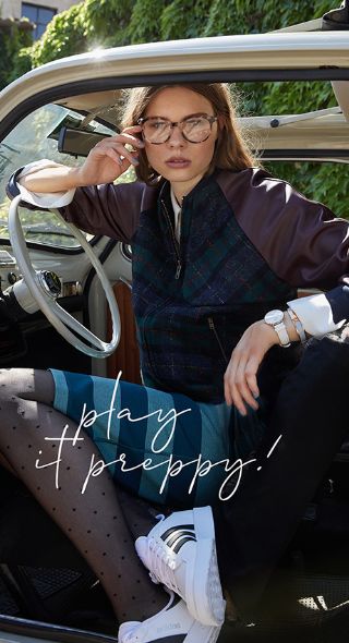 Model Henirke Dietershagen c/o Iconic in 'play it preppy!' für BURDA - fotografiert von Brita SÖNNICHSEN c/o NERGER M&O in Italien, Styling & Produktion Anja Shahinniya, Hair & Makeup Nini Nielson