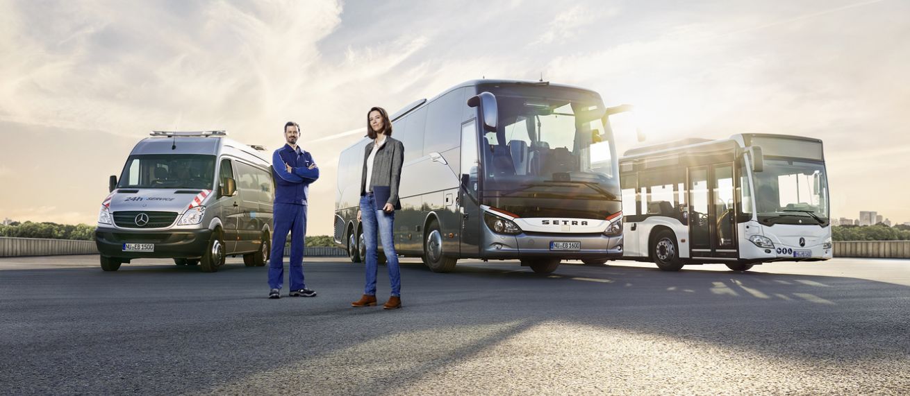 ‘OMNIplus – Your performance plus.’ – MATTHIAS ALETSEE photographs the DAIMLER Buses OMNIplus campaign for the agency Preuss & Preuss