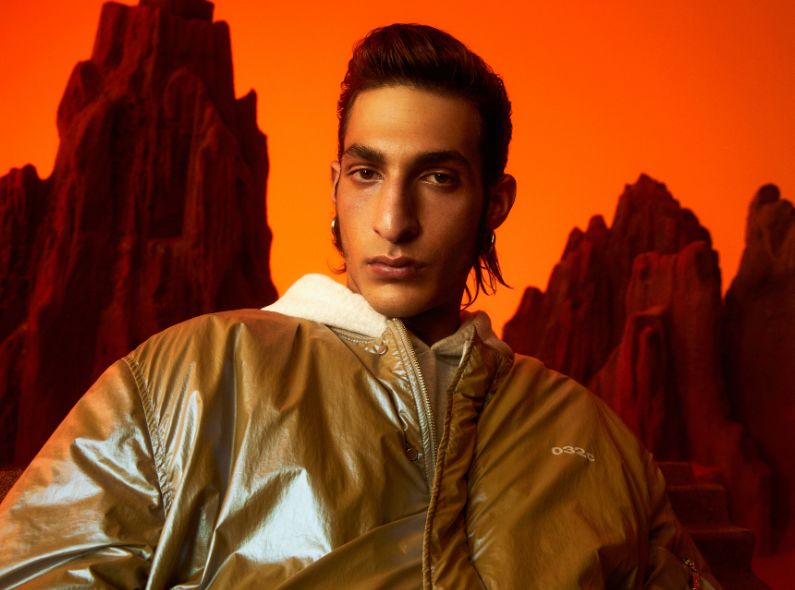 Dan Beleiu photographs male model Ilias PACI c/o VIVA MODELS BERLIN or ZALANDO Designer F/W 2021