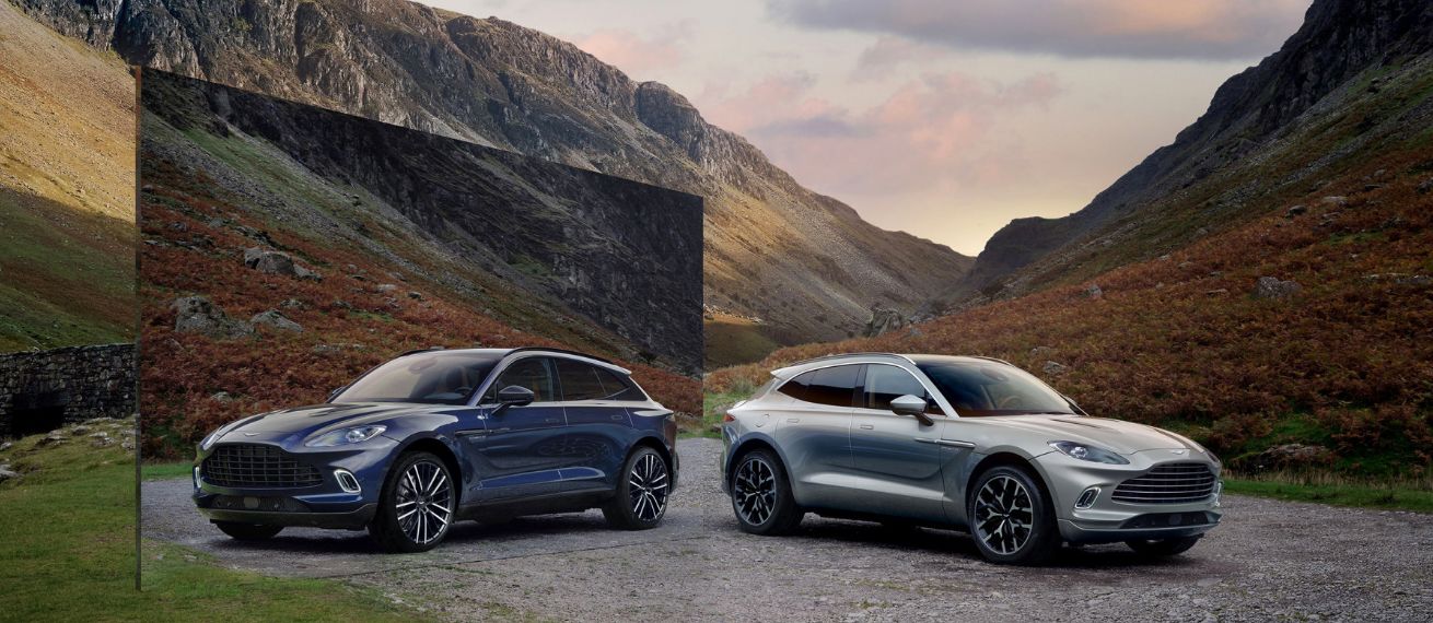 ASTON MARTIN DBX Campaign - MARC TRAUTMANN fotografiert das erste Luxus-SUV von Aston Martin in der Natur Grossbritanniens