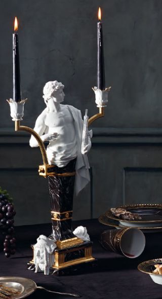 Kathrin SEIDEL c/o BIGOUDI with impressive set design for KPM, the Royal Porcelain Manufactory Berlin, photographed by Olff Appold