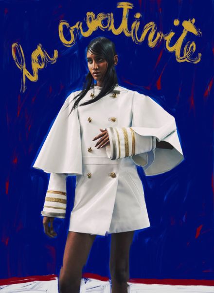 Byron MOLLINEDO c/o KRISTINA KORB fotografiert ein Louis Vuitton Special für die ELLE Mexico