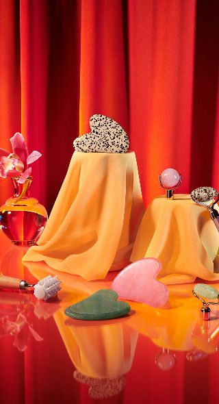 H&M BEAUTY & Fresh Work 'FRACTION' by Linnea APELQVIST (Set Design) & Christoffer DALKARLS (Photography) c/o AGENT MOLLY & CO