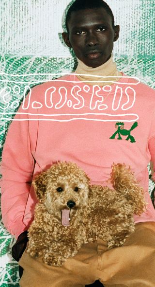 ‘Rare Pleasures’ – Jonas Unger photographs CLOSED x Stefan Marx, with grooming by Caroline TORBAHN c/o NINA KLEIN AGENCY