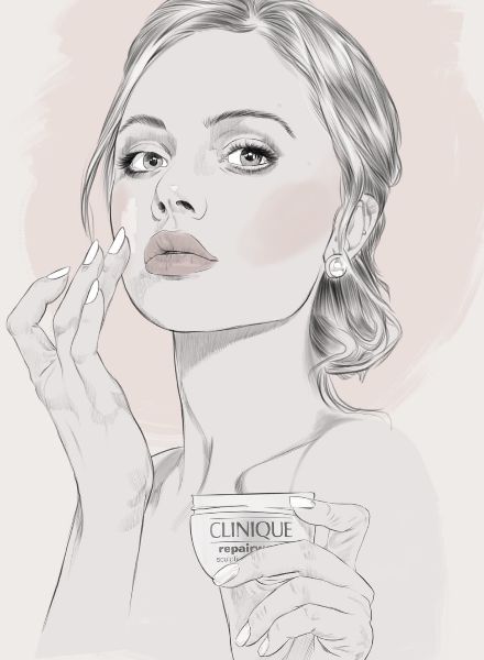 Beauty und Fashion Illustrationen von Joshua MARSHALL c/o ART ACT auf GoSee