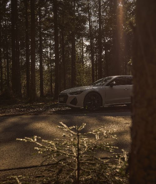 ‘Nature Meets Technology’ MARCUS PHILIPP SAUER presents a personal project with side shots of his Audi RS7 production with model Claudio Breitscheidel