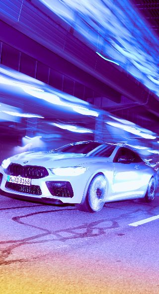 DAVID BREUN : Ein wilder Ritt durch die Münchner Nacht mit den BMW M4 / M8 Competition für die Coverstrecke des neuen RAMP MAG #57 – Geht's noch?
