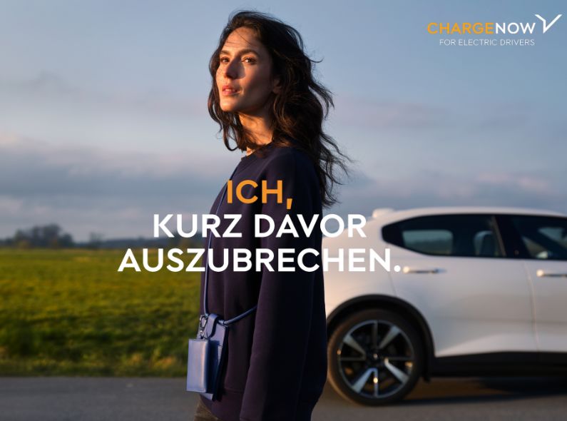 CHARGE NOW with a new campaign by Johannes MINK c/o KLAUS STIEGEMEYER for Wunderman Thompson