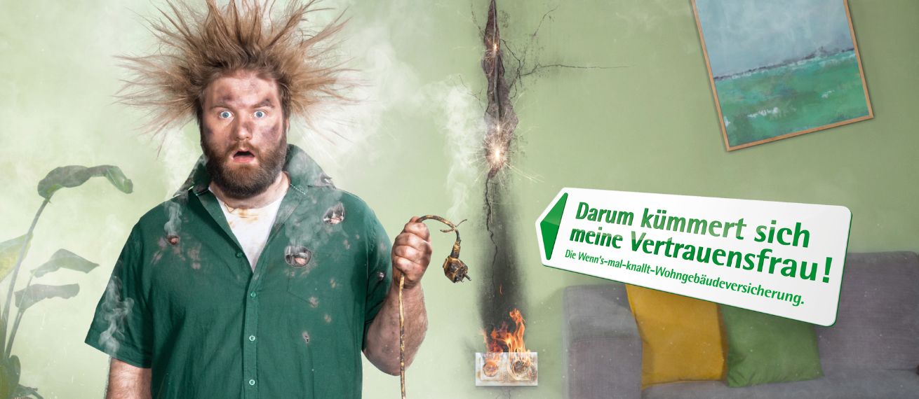 'Darum kümmert sich meine Vertrauensfrau !' - Christopher KOCH c/o DOUBLE T PHOTOGRAPHERS fotografiert ein weiteres Kampagnen-Motiv für die LVM Versicherung