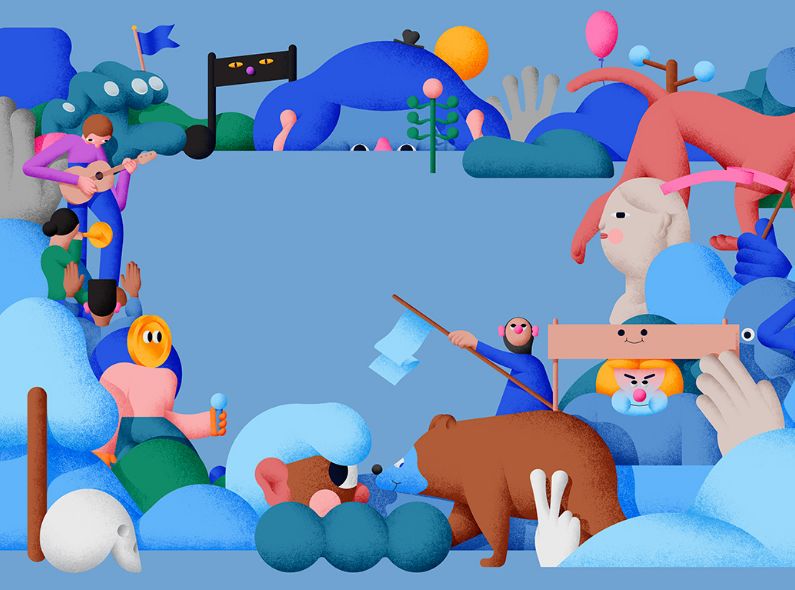 Illustrations for HARMONY and DIE ZEIT by Martin NICOLAUSSON c/o AGENT MOLLY & CO
