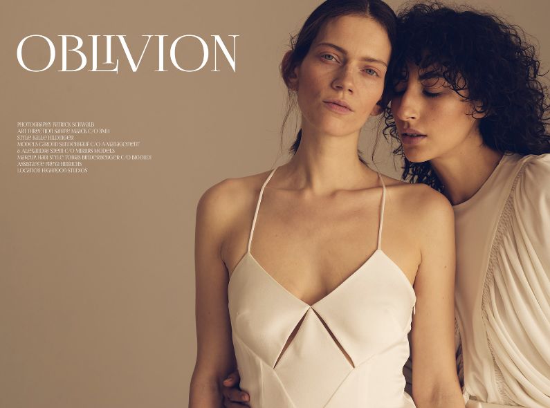 PATRICK SCHWALB photographs the LATEST MAGAZINE fashion editorial ‘Oblivion’ in cooperation with advertising agency BMH