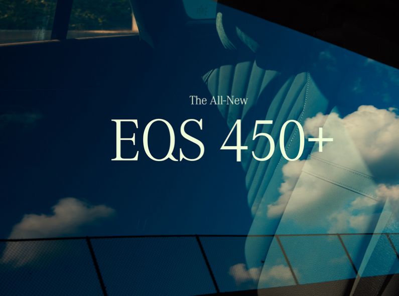 MATTHEW JONES fotografiert den neuen MERCEDES-BENZ EQS450 2022 inspired by Street View