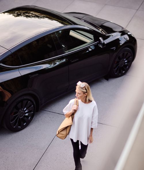Das TESLA Model Y in der Performance Version made in Brandenburg - fotografiert von DANIEL HARTZ