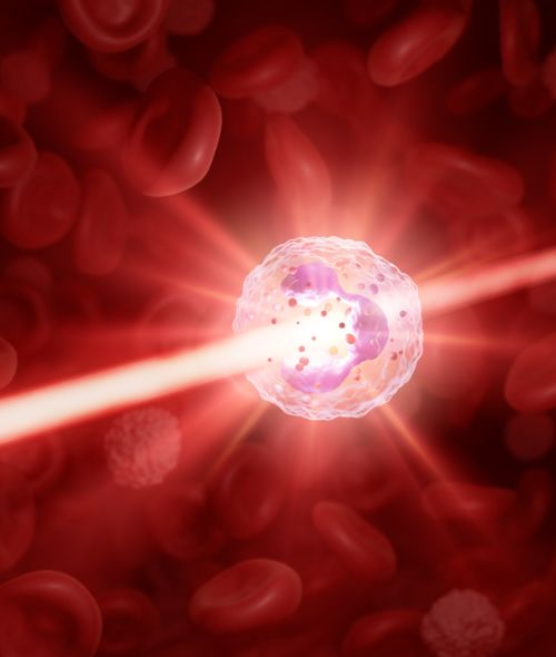 Hyperrealistic 3D blood illustrations for international market leader SYSMEX – by Armin SCHIEB c/o SEPIA