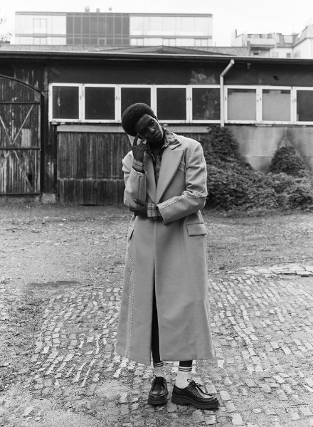 ‘Inside Out’ - male model Ayman Salah in the CAMO JOURNAL - styled by Christina HOLZUM c/o KLAUS STIEGEMEYER