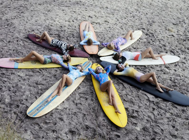Surf & Beach Fashion – the new collection from CYNTHIA ROWLEY photographed by ANNE MENKE c/o KRISTINA KORB