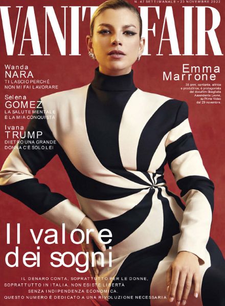 The value of dreams – fashion photographer Byron MOLLINEDO c/o KRISTINA KORB stages the Italian pop singer known for her directness Emma Marrone for VANITY FAIR Italia