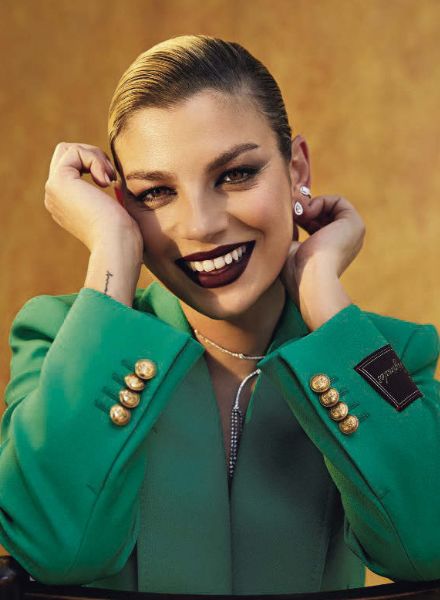 The value of dreams – fashion photographer Byron MOLLINEDO c/o KRISTINA KORB stages the Italian pop singer known for her directness Emma Marrone for VANITY FAIR Italia