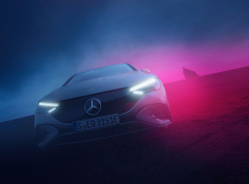 ‘The next generation is here’ - the MERCEDES EQE by Frederic SCHLOSSER c/o UPFRONT for OSK and meet UPFRONT at UPDATE 2023