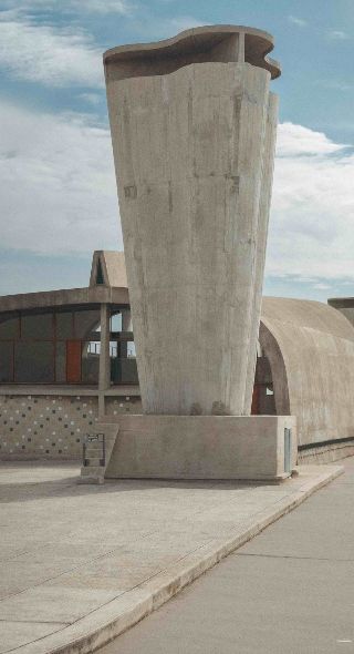 ‘Cité Radieuse’ by Le Corbusier in the heart of Marseille - an architectural study by Jonathan STOKES c/o SONJA HEINTSCHEL