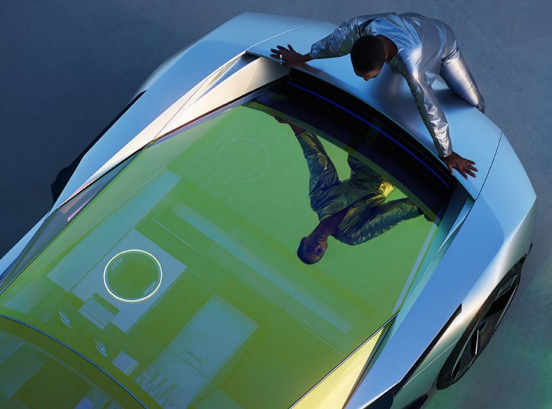 RECOM übernimmt Creative Retouch für das PEUGEOT Inception Concept, die optimistische Zukunftsvision der Marke, fotografiert von Chris Noltekuhlmann - und trefft RECOM in XXL auf der UPDATE-23-BERLIN