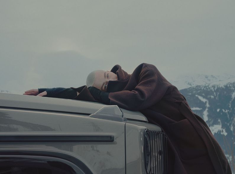 MARCUS PHILIPP SAUER photographs for the MERCEDES BENZ G-CLASS MANUFAKTUR in the mountains of Tyrol (agency: Banauten)