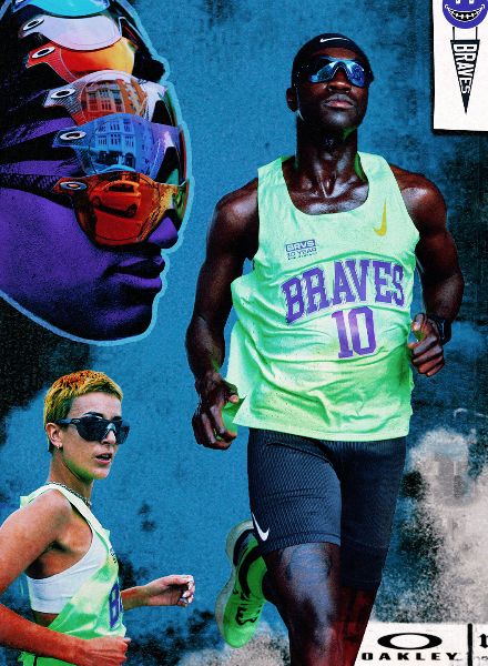 BERLIN BRAVES x OAKLEY RE:SubZero mit Sportmotiven von Roberto BRUNDO c/o ROCKENFELLER & GÖBELS