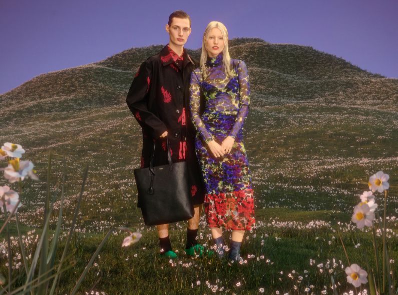 RETOUCHED-STUDIOS : Postproduktion für die Spring Kampagne 'Symphonie der Euphorie' für KaDeWe und ALSTERHAUS, fotografiert vom Künstler-Duo Synchrodogs in CGI-Welten