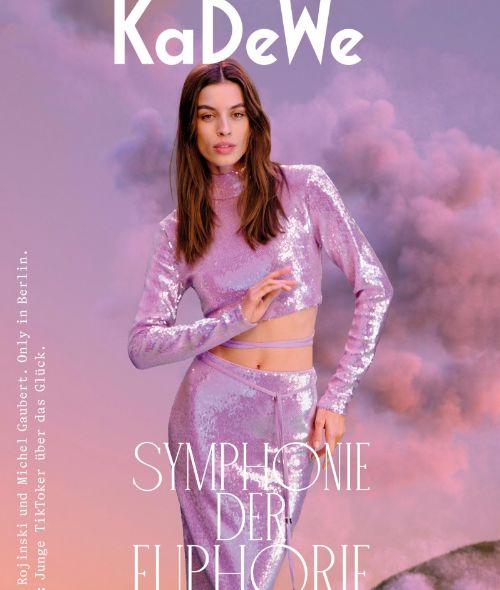 RETOUCHED-STUDIOS : Postproduktion für die Spring Kampagne 'Symphonie der Euphorie' für KaDeWe und ALSTERHAUS, fotografiert vom Künstler-Duo Synchrodogs in CGI-Welten