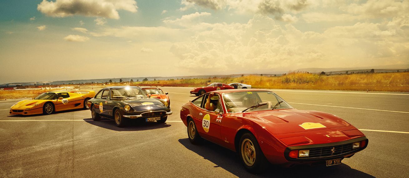 Ferrari Cavalcade Classiche visits Sicily – captured in emotional photos by ANKE LUCKMANN