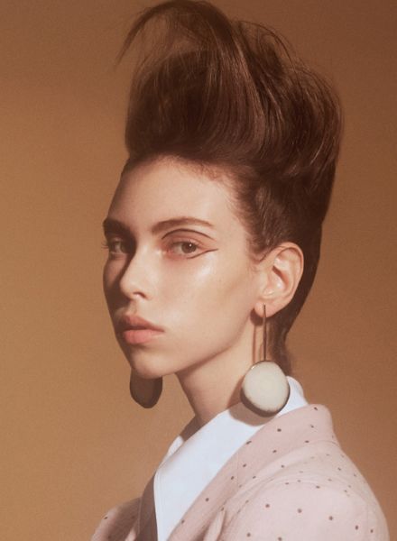 NEW YORKER magazine with photographer Pari Dukovic and VOGUE Arabia with photographer Dan Belief - a double dose of hair by Olivier LEBRUN c/o LES ARTISTS by Josef Stockinger
