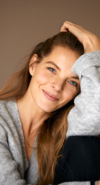 Empathetic portraits of Yvonne Catterfeld, photographed by Adam VON MACK c/o AVENGER