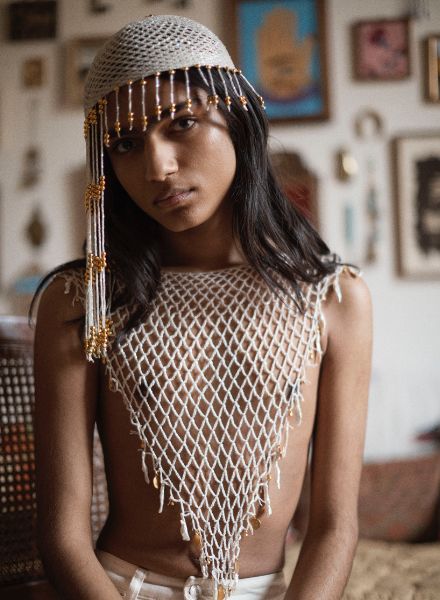 Lorenzo Formicola photographs PUSS PUSS Magazine x EFEK JEWELLERY, styling by Özge EFEK c/o LES ARTISTS by Josef Stockinger