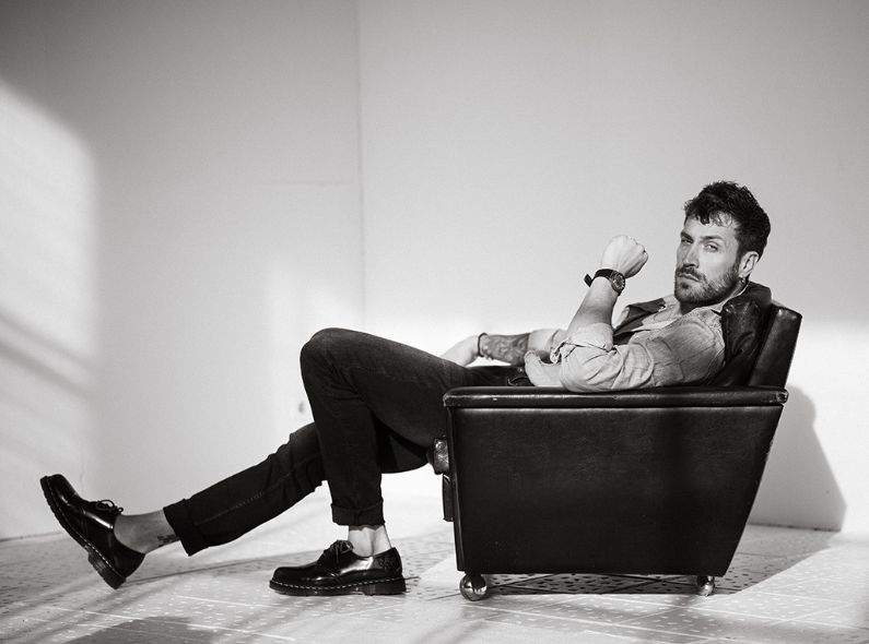 Male model Benjamin Kühnmund for MUSTANG JEANS - photos by Sarah STORCH c/o DOUBLE T Photographers