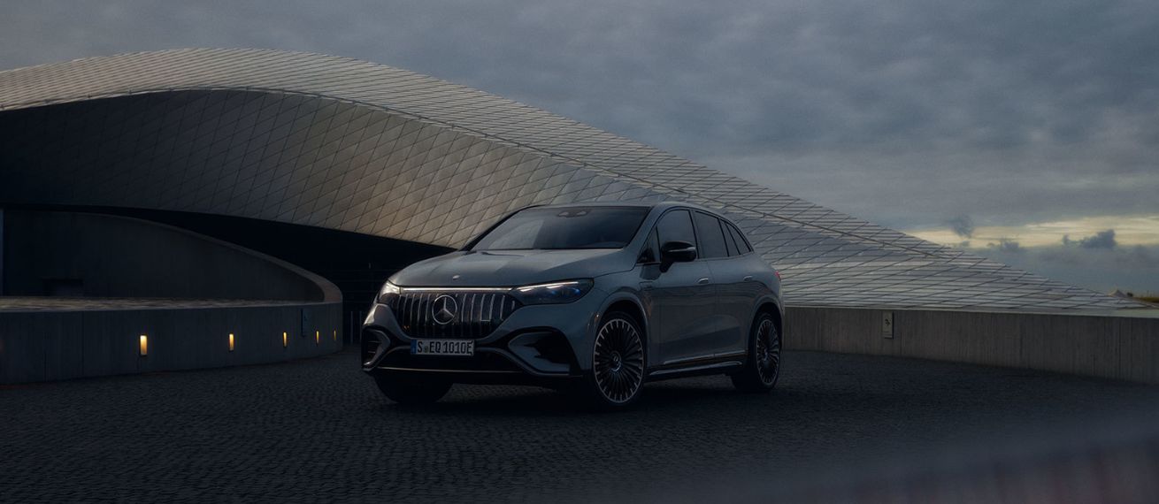 ROBERT WESTRICH photographs the new MERCEDES-AMG EQE SUV. Avant-garde, next level - innovative tech for a genuine AMG driving experience