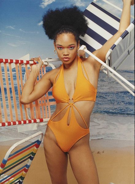 Rain or shine, beach vibes unleashed indoors! - FRAUKE FISCHER photographs ‘SUMMER COLORS’ for MAXIMA Magazine