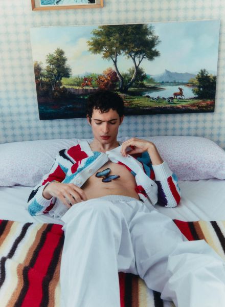 Top model and actor PIERO MÉNDEZ stars in a MISSONI special for NUMERO NETHERLANDS GENESIS Issue … photographed by KAPTURING c/o BIRGIT STÖVER ARTISTS