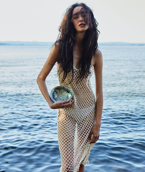 Model Camila in an editorial for CONTRIBUTOR magazine - photos by RAMONA REUTER, style by Mo, hair & makeup by Sigi Kumpfmüller using Chanel