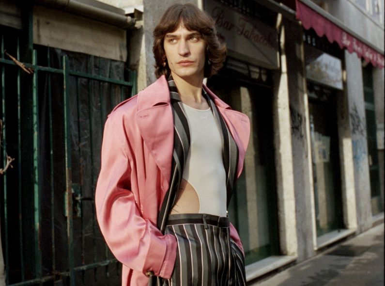 ‘Solitude’s Serenity’ in OFFICE Magazine featuring Italian male model Valerio Maccario – styling: Özge EFEK c/o LES ARTISTS by Josef Stockinger