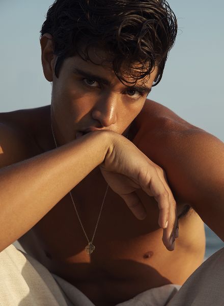 ‘Sergio’ – editorial with Sergio Perdomo, photographed by UWE KOERNER in Greece