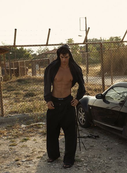 ‘Sergio’ – editorial with Sergio Perdomo, photographed by UWE KOERNER in Greece