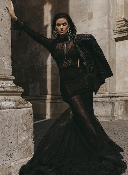 ‘Boyfriend’s Blazer’ – L’OFFICIEL BALTIC Fashion Special with Marina Albino by UWE KOERNER