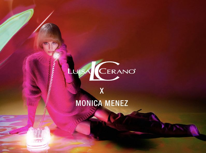 MONICA MENEZ : Augmented Reality Goes Fashion - AR-Fotostrecke für LUISA CERANO samt Ausstellung & Film Screening im Pop-Up-Space im Dorotheenquartier in Stuttgart
