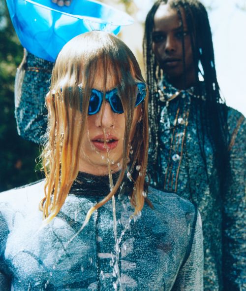 Linus Moralis photographs for LAMPOON Magazine – styling by Chiara BOTTIN c/o NINA KLEIN