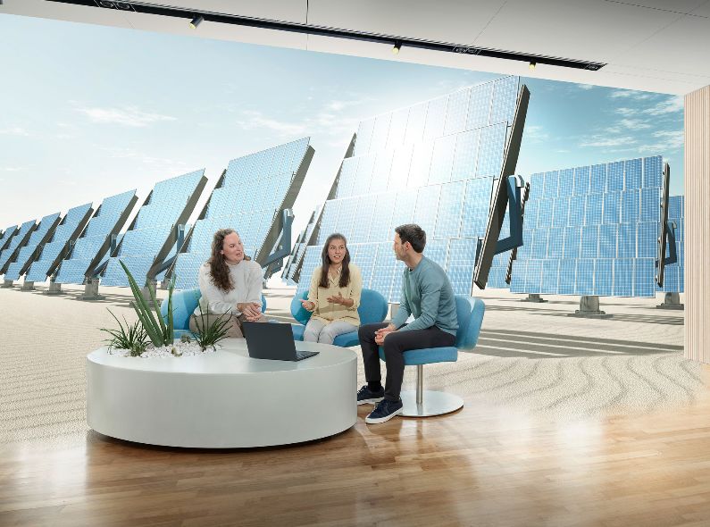 MARCUS PHILIPP SAUER fotografiert für Personalwerk die KFW IPEX BANK Frankfurt Kampagne mit unkonventionellen Perspektiven