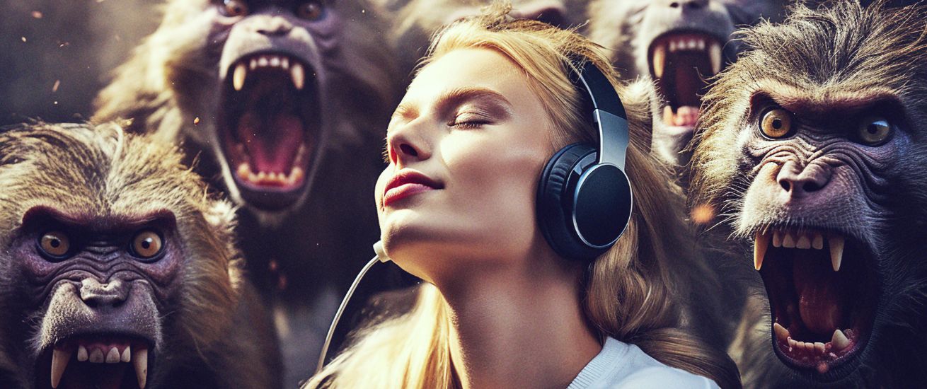 'Noise Cancelling' - eine freie AI Arbeit von Fotograf Det KEMPKE c/o DOUBLE T Photographers, drei Motive für Euch auf GoSee.News