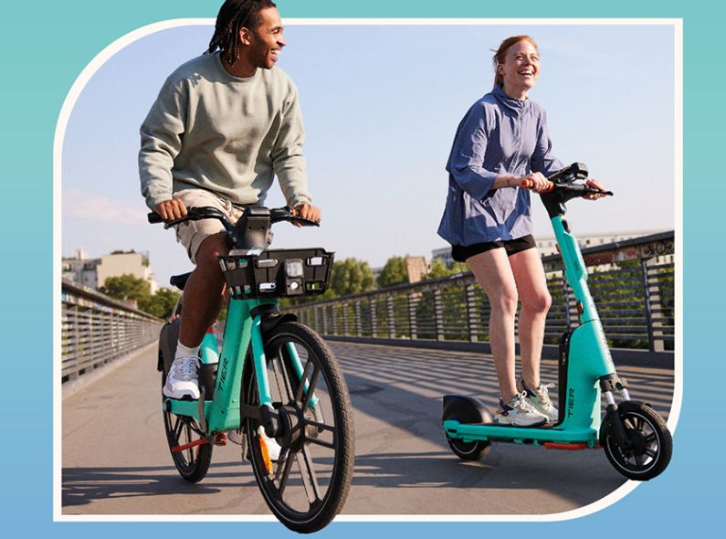 Play it by TIER - Timotheus THEISEN c/o DOUBLE T Photographers shot mobility of the future for TIER Mobility SE