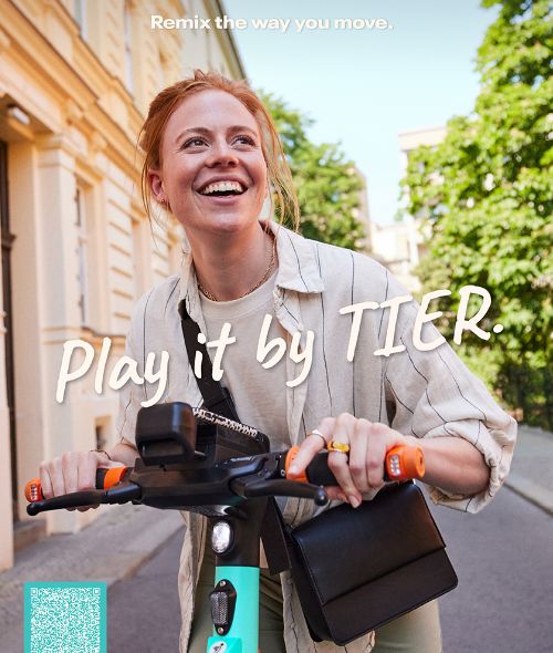 Play it by TIER - Timotheus THEISEN c/o DOUBLE T Photographers shot mobility of the future for TIER Mobility SE