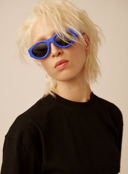 YOU MAWO eyewear campaign with hair & makeup by SACHA SCHUETTE c/o LES ARTISTS by Josef Stockinger