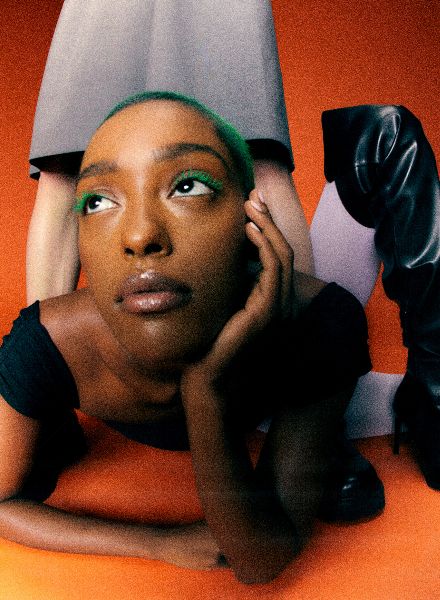 ‘Upside Down’ editorial with model Rim Tekle by PER APPELGREN